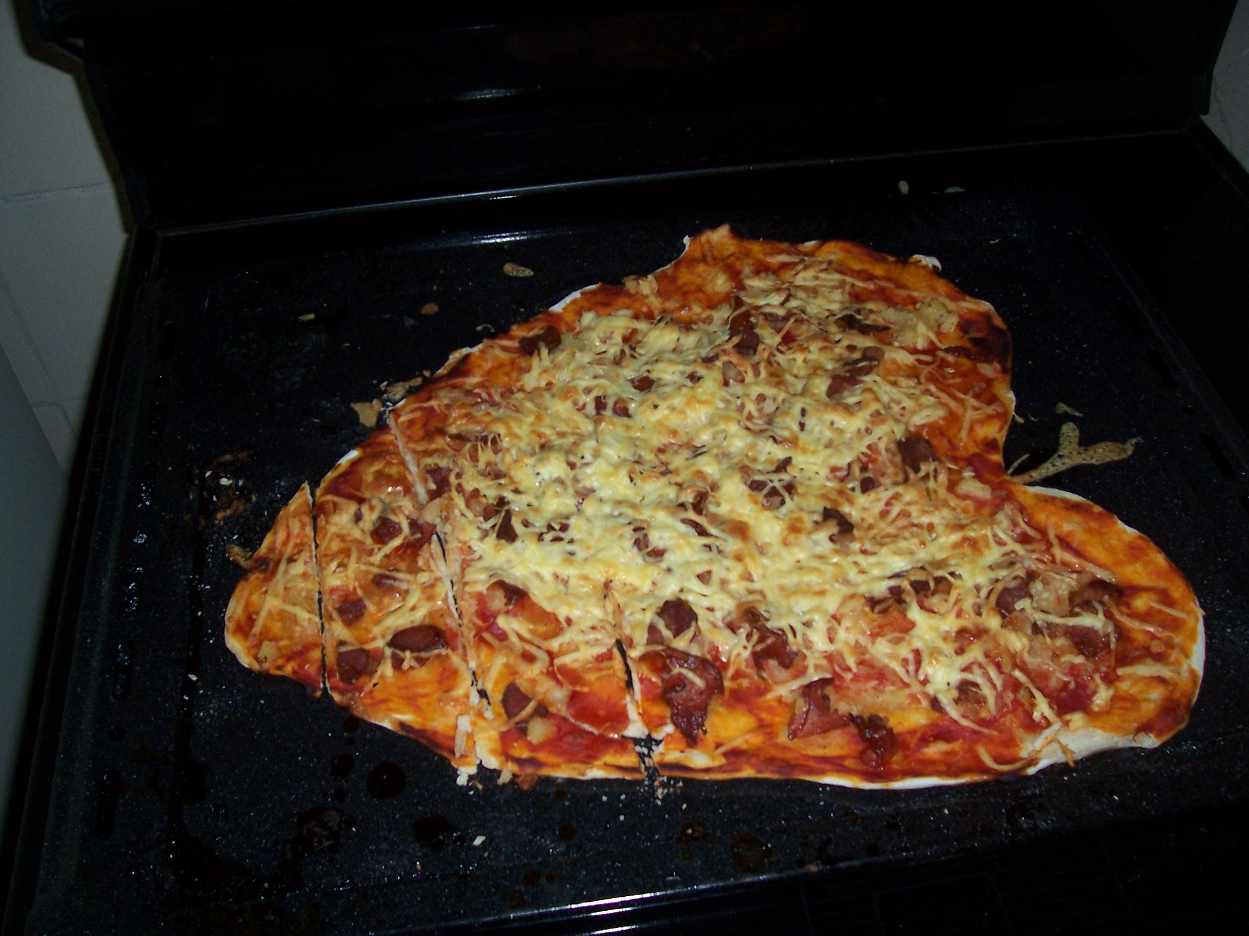 Рецепт закрытой пиццы в домашних условиях в духовке с фото