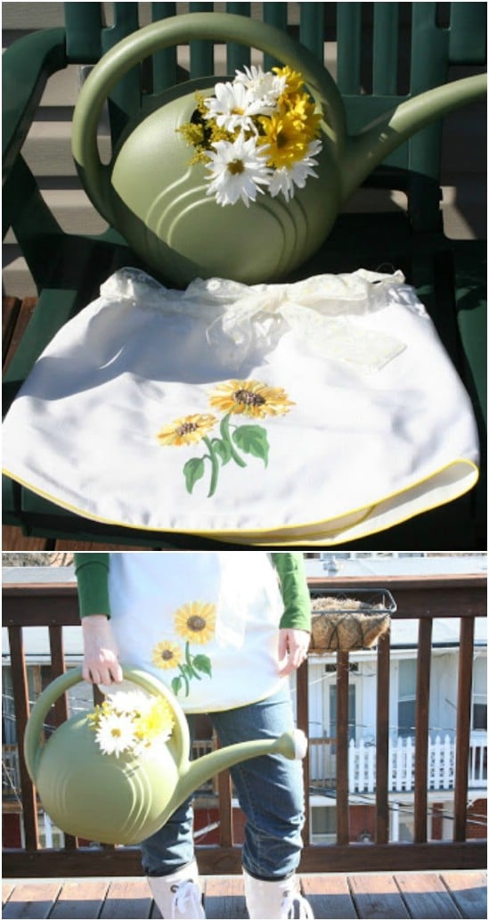 Apron From Old Curtains