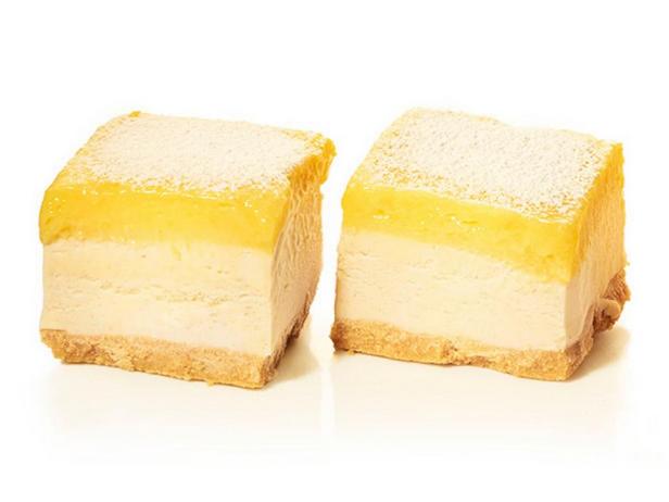 Фотография блюда - Пирожные с мороженым и лимонным кремом