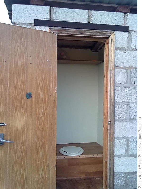 туалет на даче