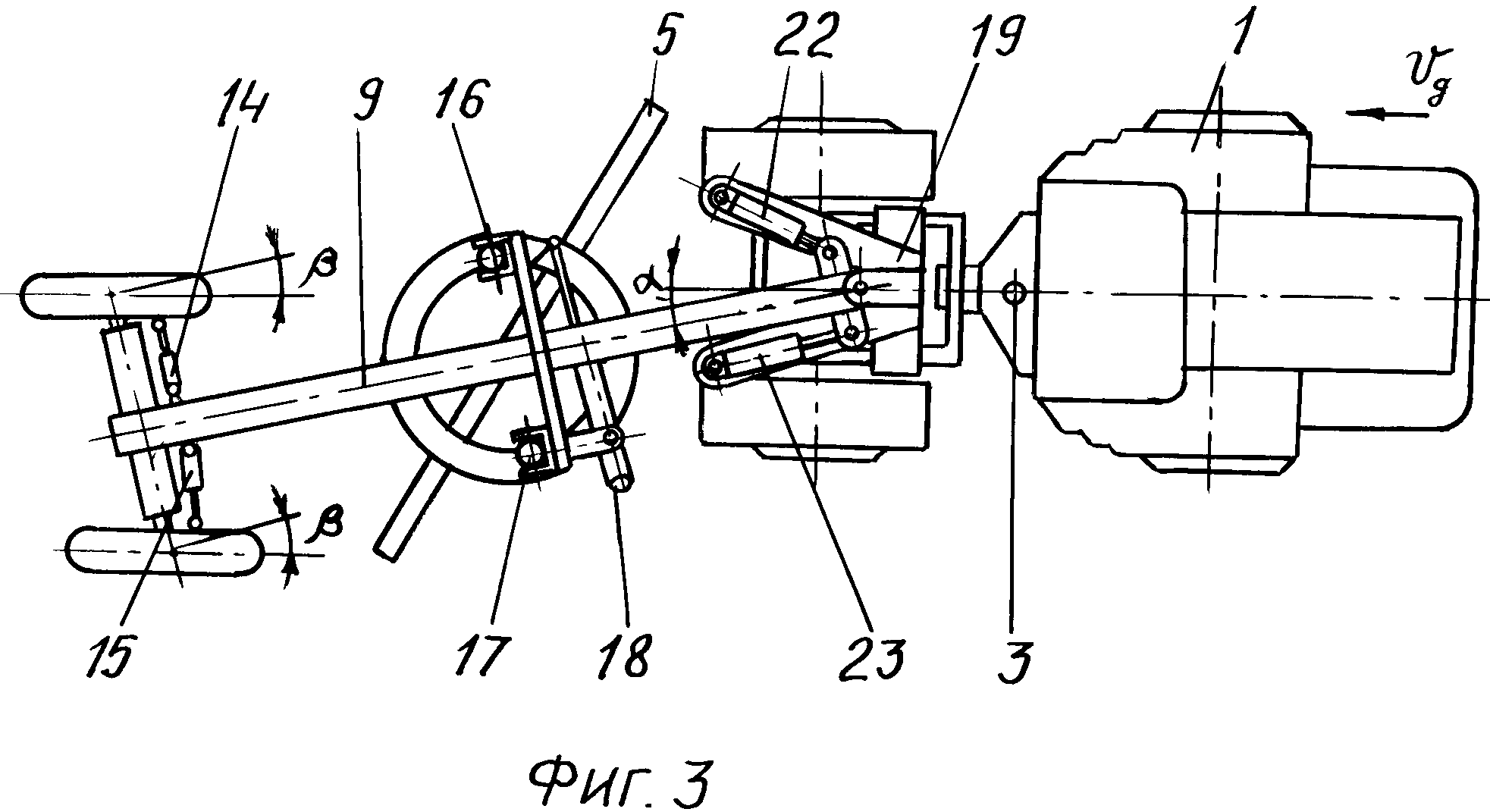 Кинематическая схема автогрейдера