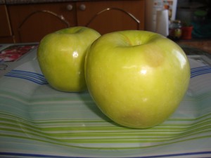 яблоки с медом в духовке