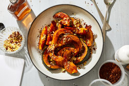 Image for Spicy Caramelized Squash With Lemon and Hazelnuts
