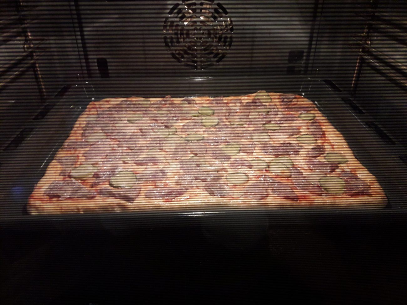 большая пицца в духовке на протвине фото 60