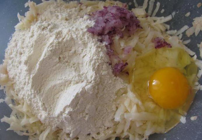 Клецки из сырого картофеля: рецепт с фото